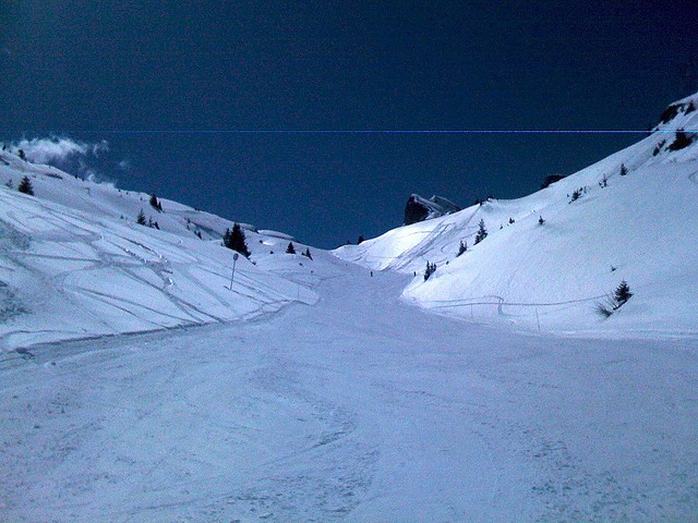 Cascades Piste at Flaine