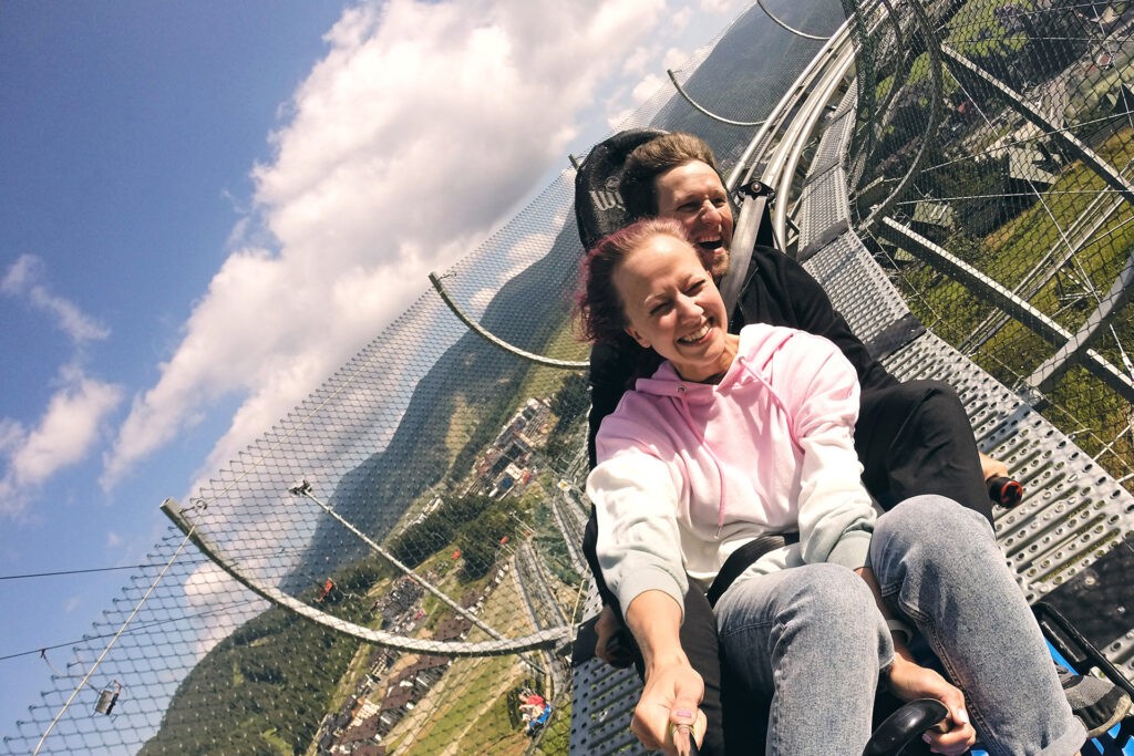 Ski Resort Mountain Coasters