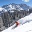 Skiing soft snow at Telluride