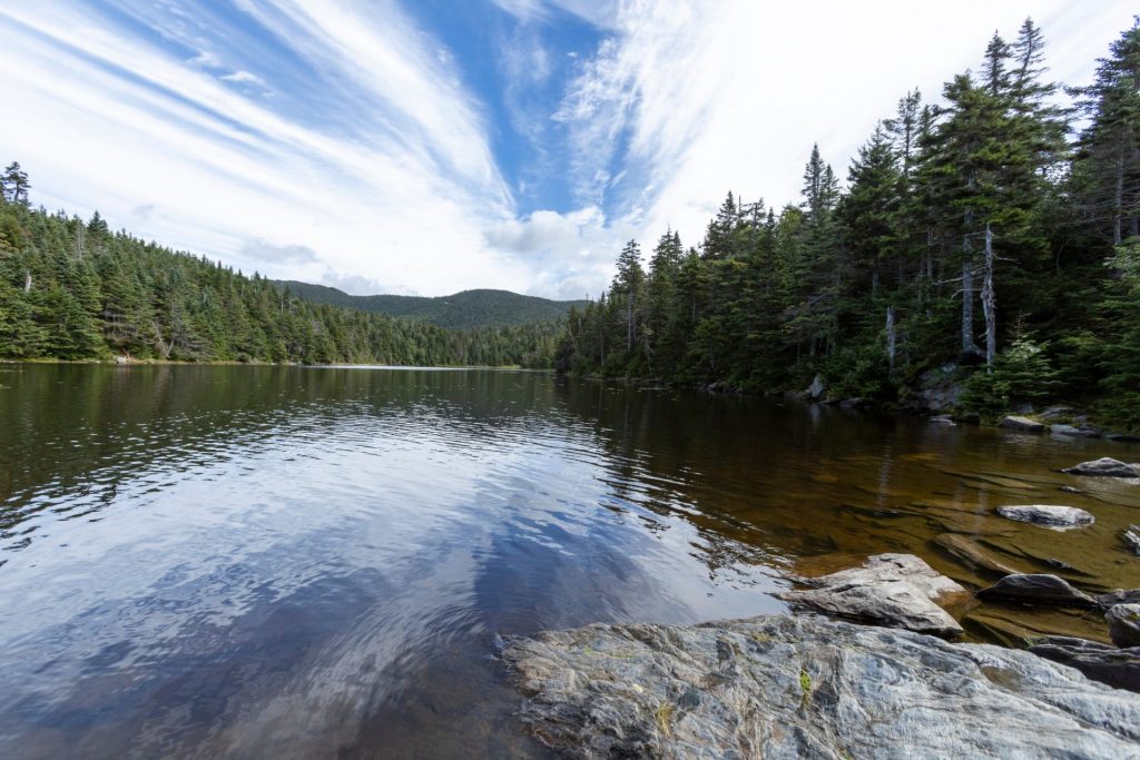Hike to Vermont’s Sterling Pond; highest-elevation in state at Smugglers Notch