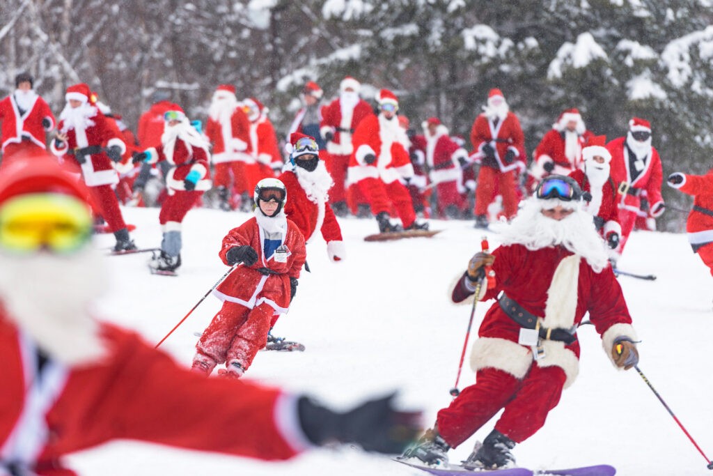 Deck the slopes with holiday cheer