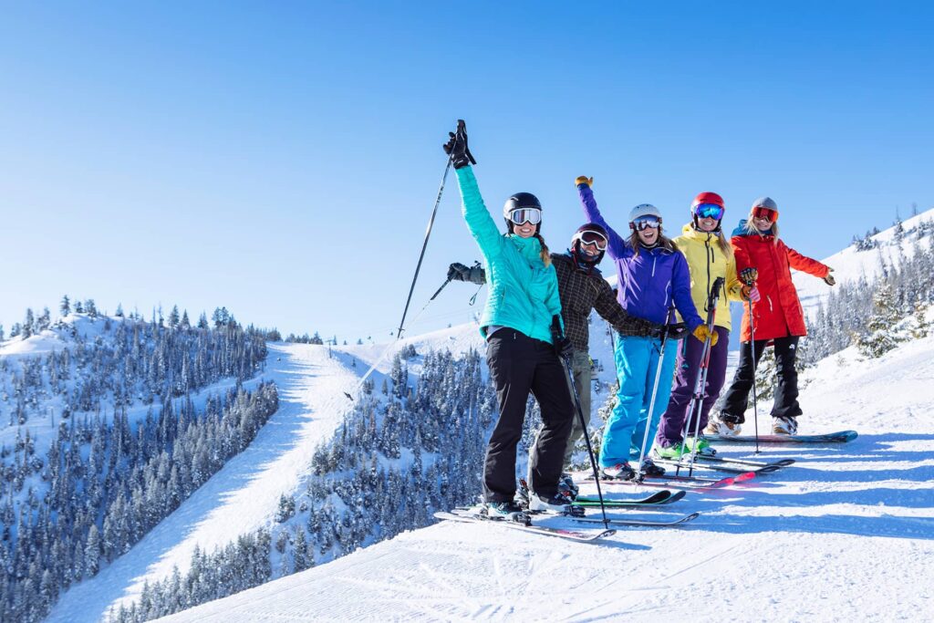 How to Ski for Free in North America