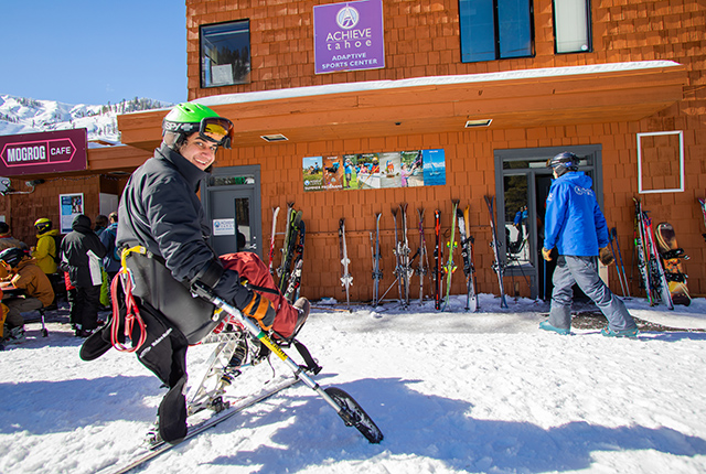Achieve Tahoe, adaptive skiing.
