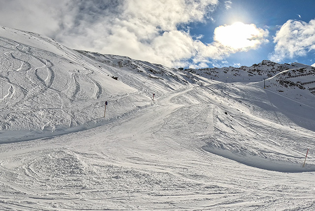 Solden, Austria longest run.