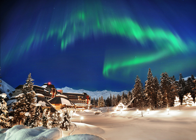 Alyeska Resort Northern Lights