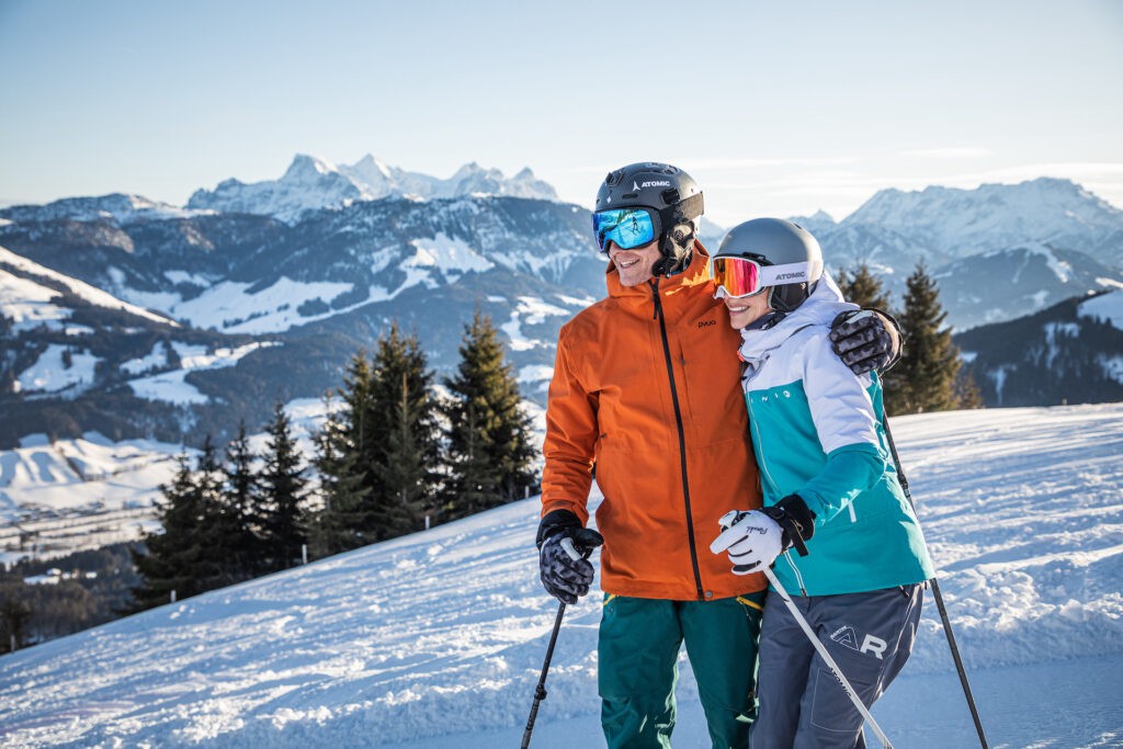 Feel the #winterlove in Tirol, Austria: combine easy skiing with smooth cross-country trails, toboggan thrills and heaps of fun off the slopes in St. Johann in Tirol