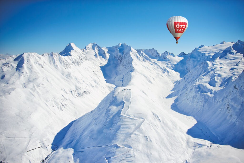 Feel the #winterlove in Tirol, Austria: Incredible vistas in snow-sure Ötztal