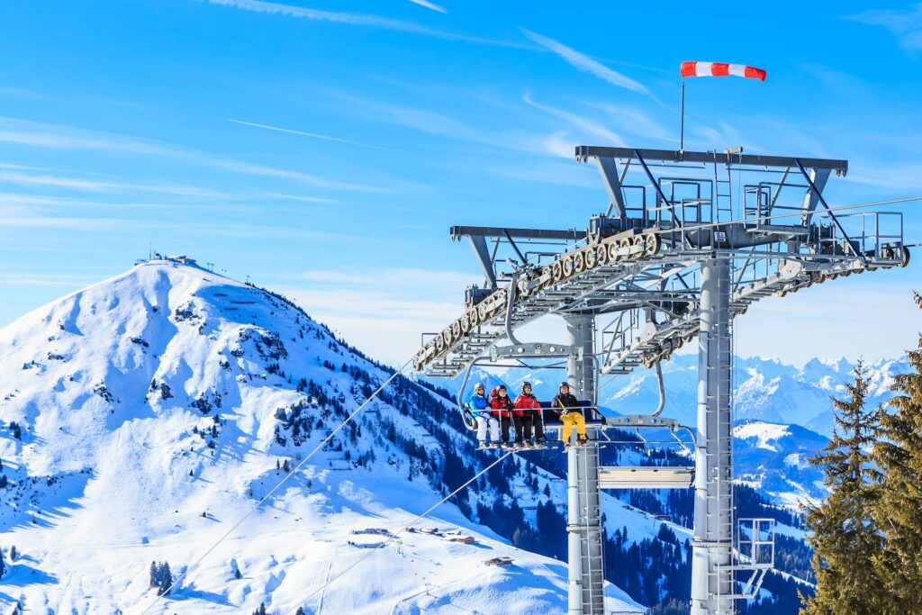 Ski resorts near Salzburg Airport
