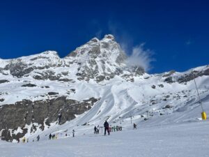Reliable snow and awesome scenery in Cervinia-Breuil