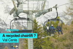 Val Cenis recycled chairlift