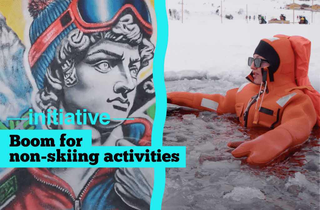 The rise of non-skiing activities