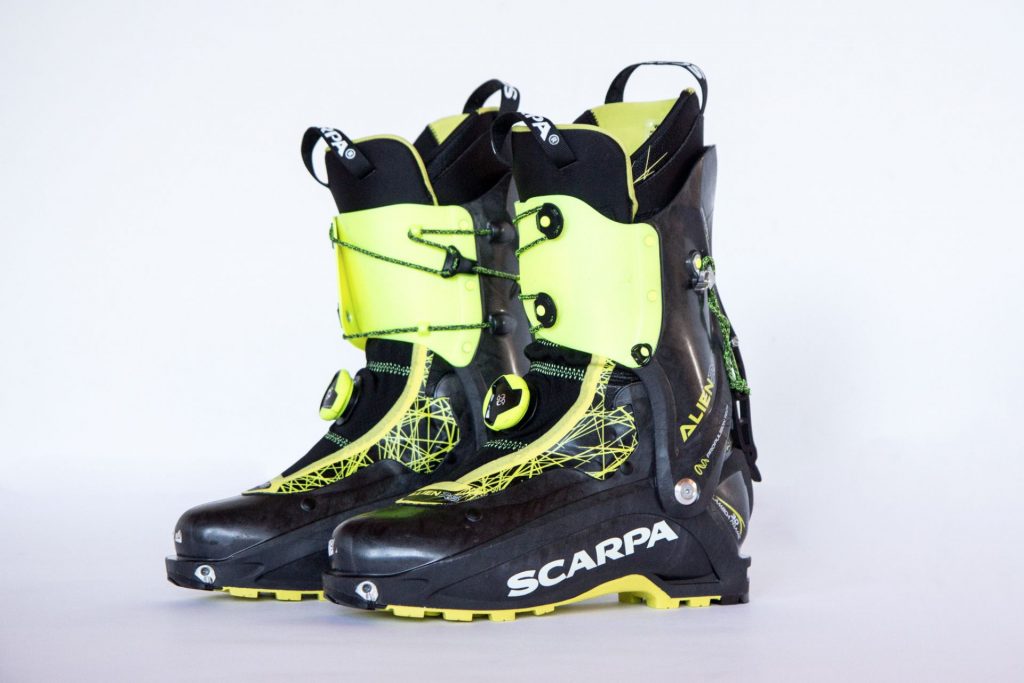 Sportlicher Tourenskischuh: Der Scarpa Alien RS im Test