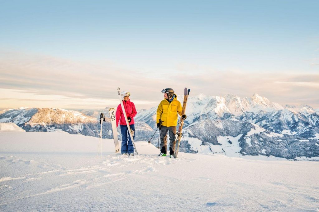 Aktuelle Schneeberichte für die Alpengebiete