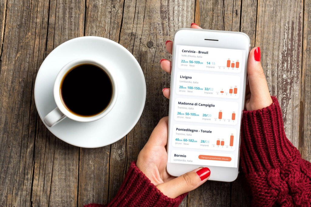 5 motivi per scaricare l’ App Skiinfo Neve & Sci