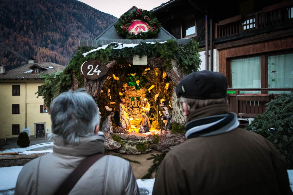 La magia del presepe a Ossana