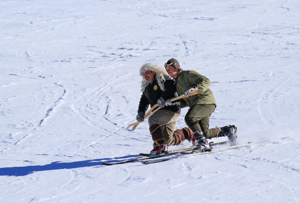 Telemark, sciare a tallone libero
