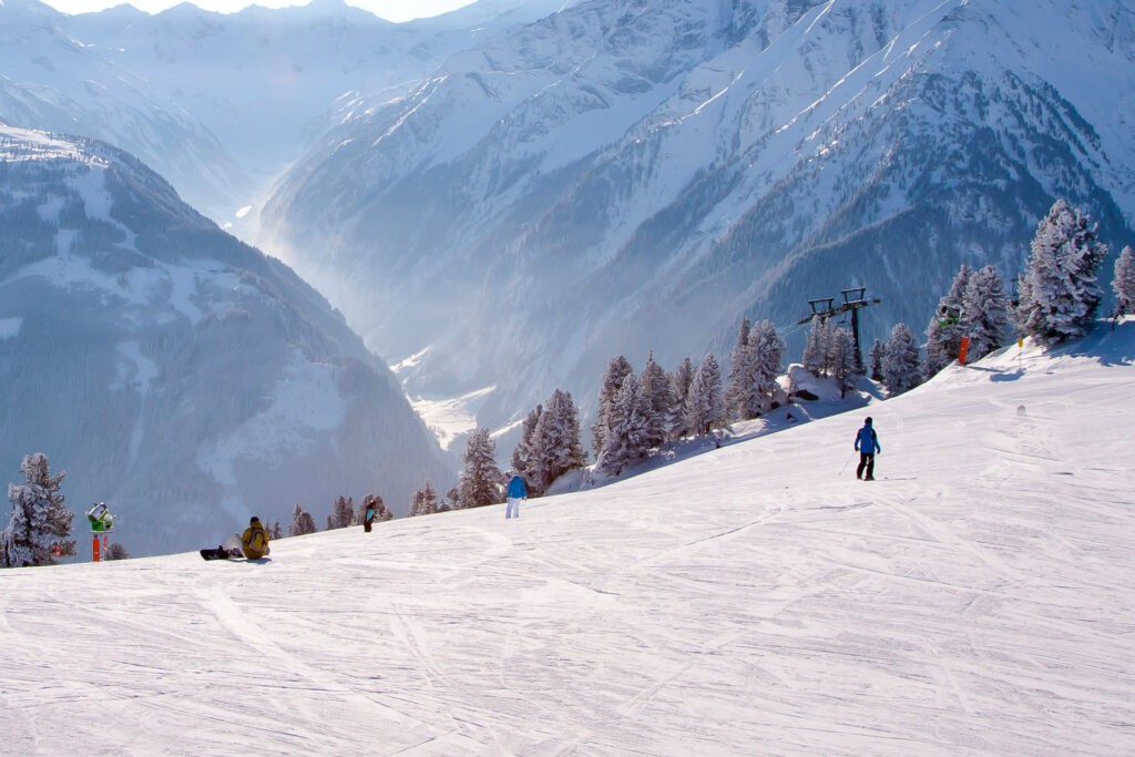 Dolina Zillertal: bezkres niebieskich tras