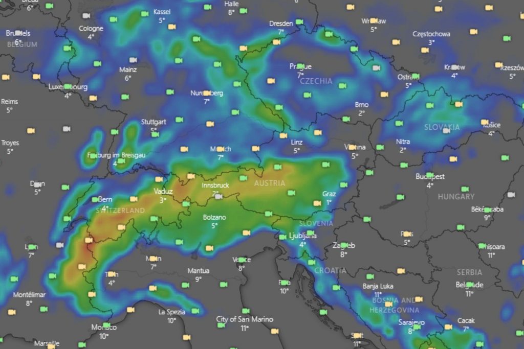 Kedy bude snežiť? Pozri aktuálnu predpovednú mapu počasia